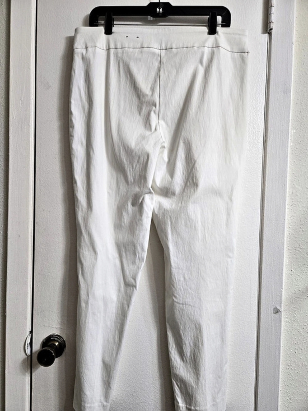 JM Collection Tummy Control Mid-Rise Straight-Leg Pull-On Pants Straight-Leg